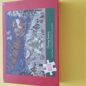 Flying Santa 1000 piece puzzle